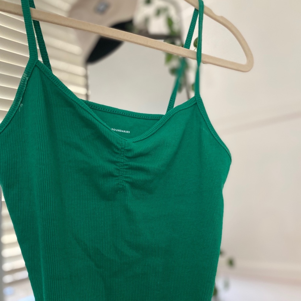 Cute green tank top